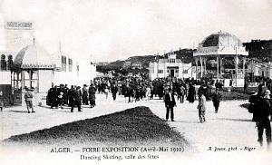 ALGER - FOIRE-EXPO - SALLE DES FETES - 1922